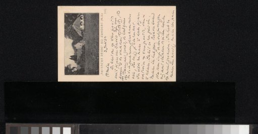 Picture postcard to Willem Bogtman