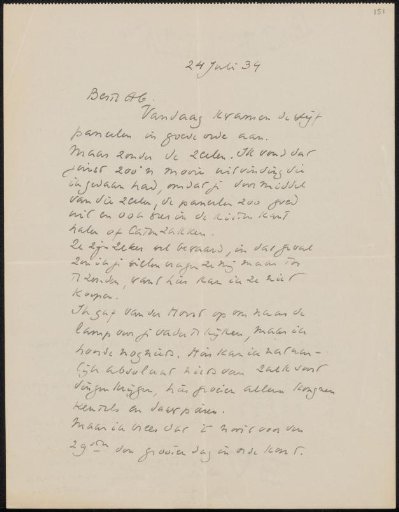 Letter to Ab Bogtman