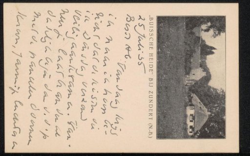 Postcard to Ab Bogtman