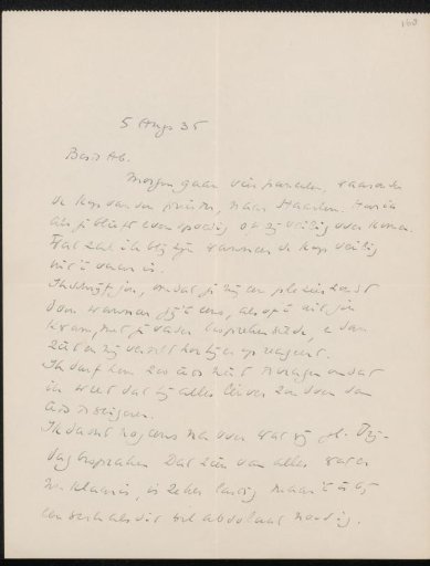 Letter to Ab Bogtman