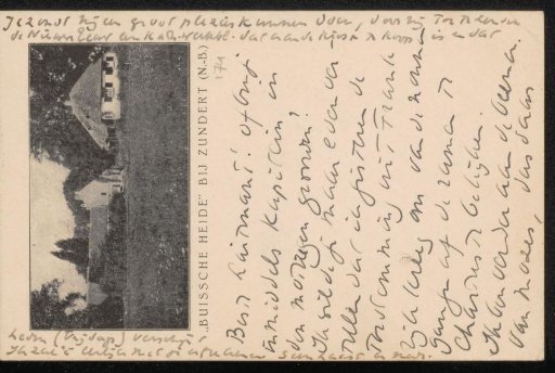Postcard to Ab Bogtman