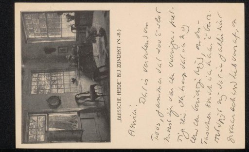 Postcard to Willem Bogtman