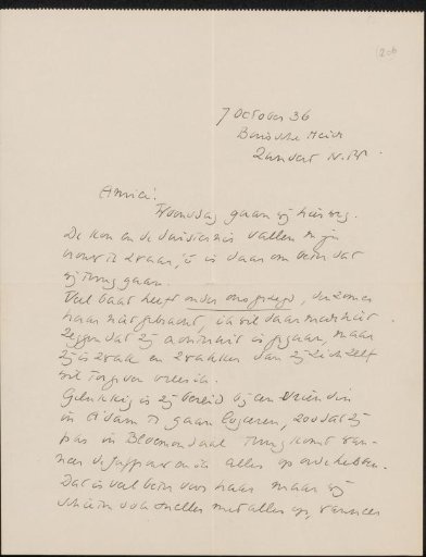 Letter to Willem Bogtman