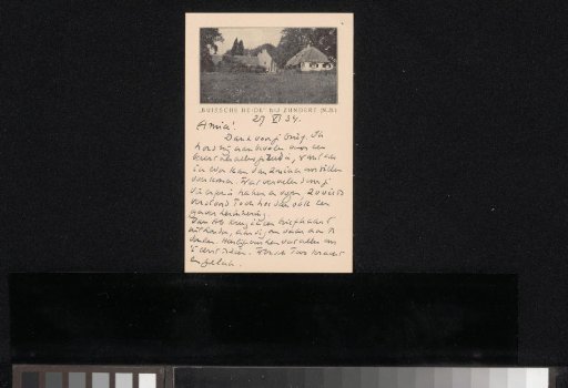 Postcard to Willem Bogtman