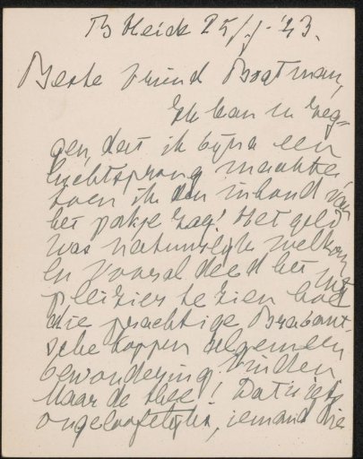 Letter to Willem Bogtman