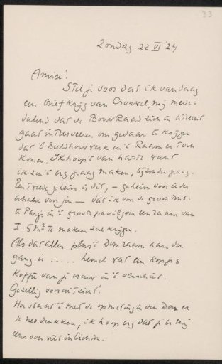 Letter to Willem Bogtman