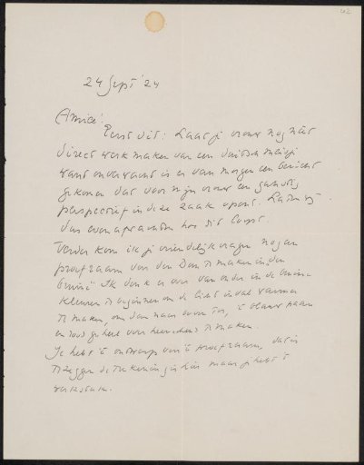 Letter to Willem Bogtman