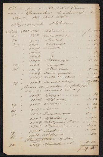 Note concerning the nobleman J.F.L. Coenen van 's Gravesloot