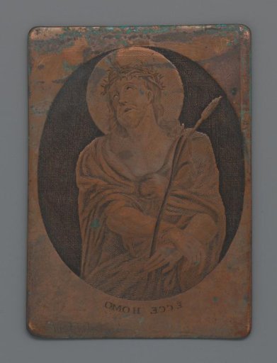 Copperplate with Ecce Homo