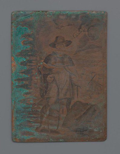 Copperplate with Saint James