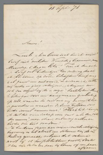 Letters, some incomplete, on densely written pages