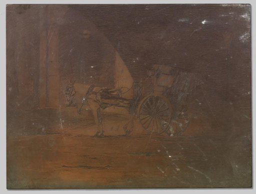 Carriage under Waterloo Bridge, London