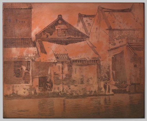Batavia, houses along the canal
