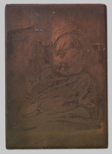 Peasant Child with a Bowl