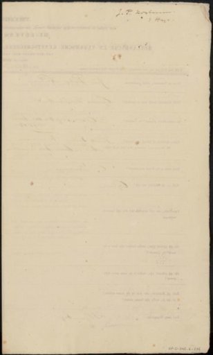 Questionnaire concerning Johan Philip Koelman