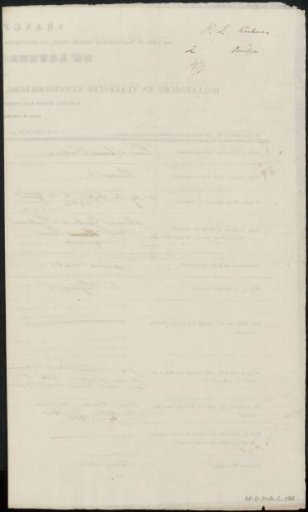 Questionnaire filled out by Pierre Louis Kuhnen