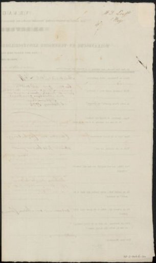 Questionnaire filled out by Hillebrand Dirk Loeff
