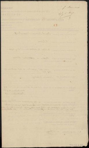 Questionnaire Filled Out by Joseph Moerenhout