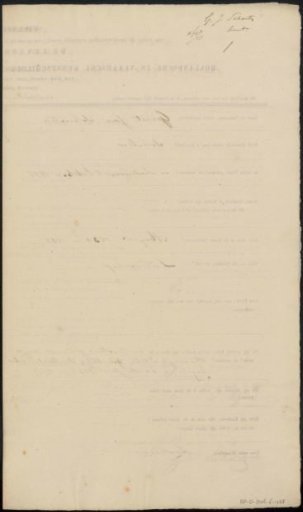 Questionnaire filled out by Gerrit Jan Schouten