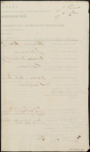 Questionnaire filled out by Johannes Tavenraat