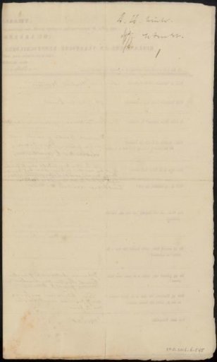 Questionnaire filled out by Abraham Hendrik Winter