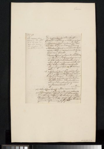 Manuscript concerning artists with the surname Carré