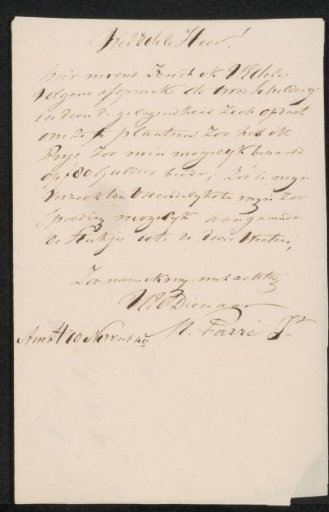 Letter to an unknown person