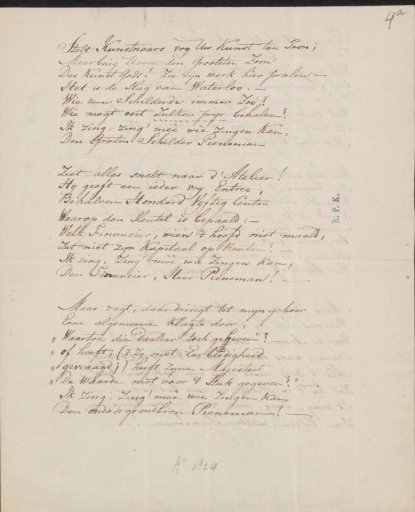 Poem on the Battle of Waterloo