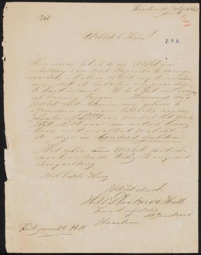 Letter to the Gentlemen of an Exhibition Committee