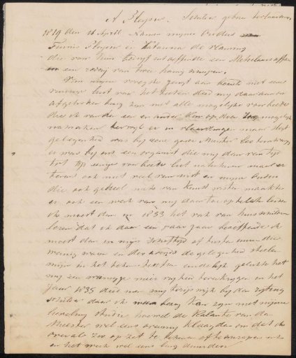 Letter to anonymous