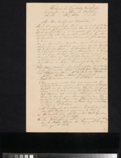 Report of the Genootschap Kunstliefde