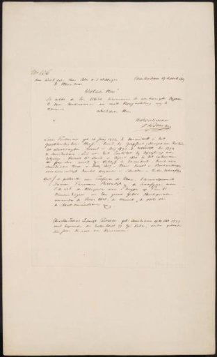 Letter to Adriaan van der Willigen
