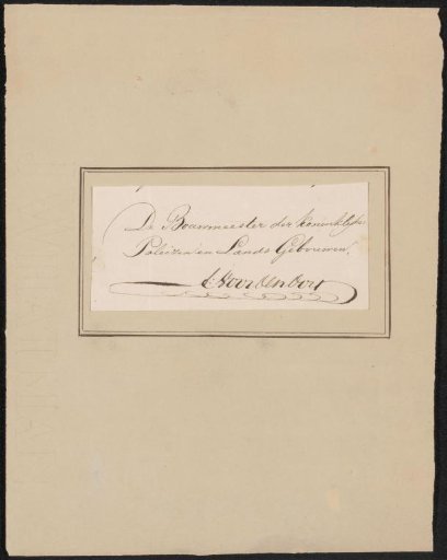 Signature of Adriaan Noordendorp