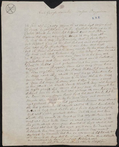 Letter to Ernst Willem Jan Bagelaar