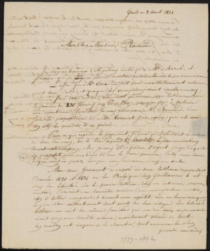 Letter to an unknown recipient