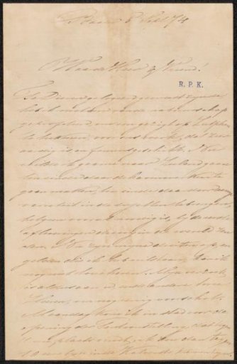Letter to Alberto Caramelli
