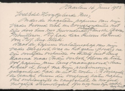 Letter to an anonymous person