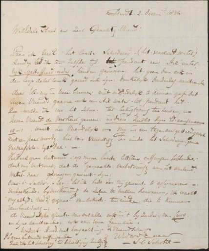 Letter to an anonymous recipient