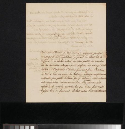 Letter to Adriaan van der Willigen