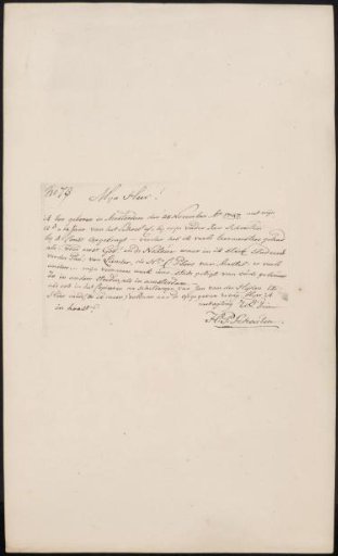 Letter to an anonymous recipient