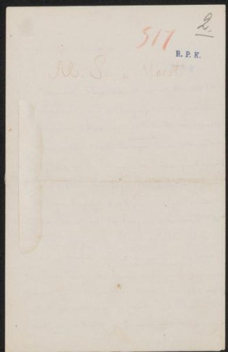 Letter to Christiaan Kramm