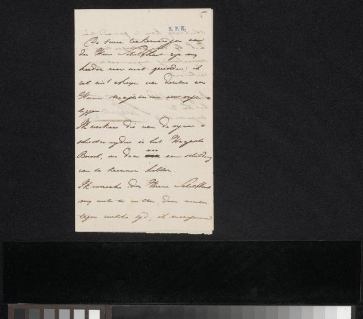 Letter to Andreas Schelfhout