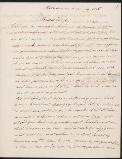 Letter to Mr. W. de Grez