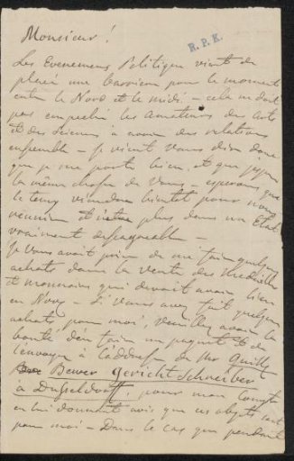 Letter to Anonymous