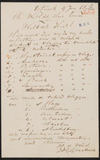 Letter to Christiaan Kramm