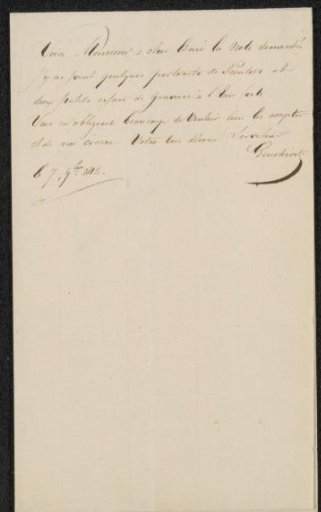 Letter to Anonymous
