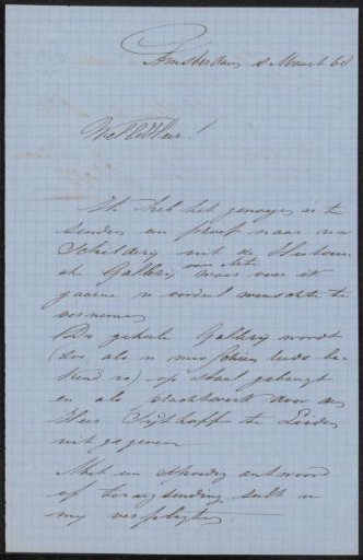 Letter to an anonymous recipient