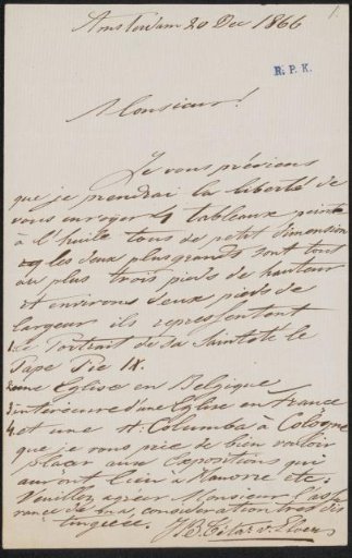 Letter to an anonymous person