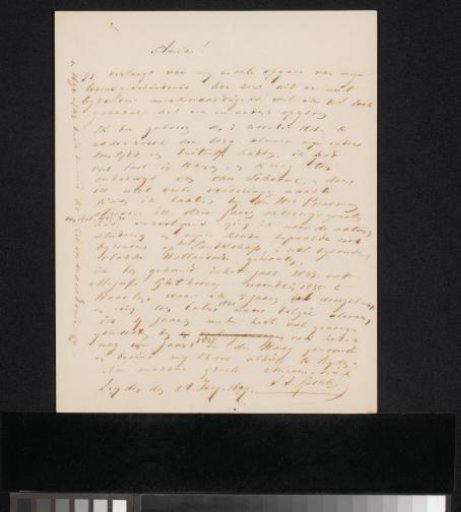 Letter to Anonymous