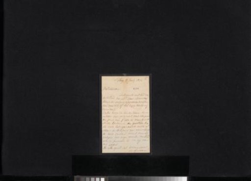 Letter to Frans Buffa and Sons